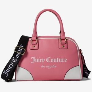 Juicy Couture Fashionista Sports Bowler Bag Pink Lemonade